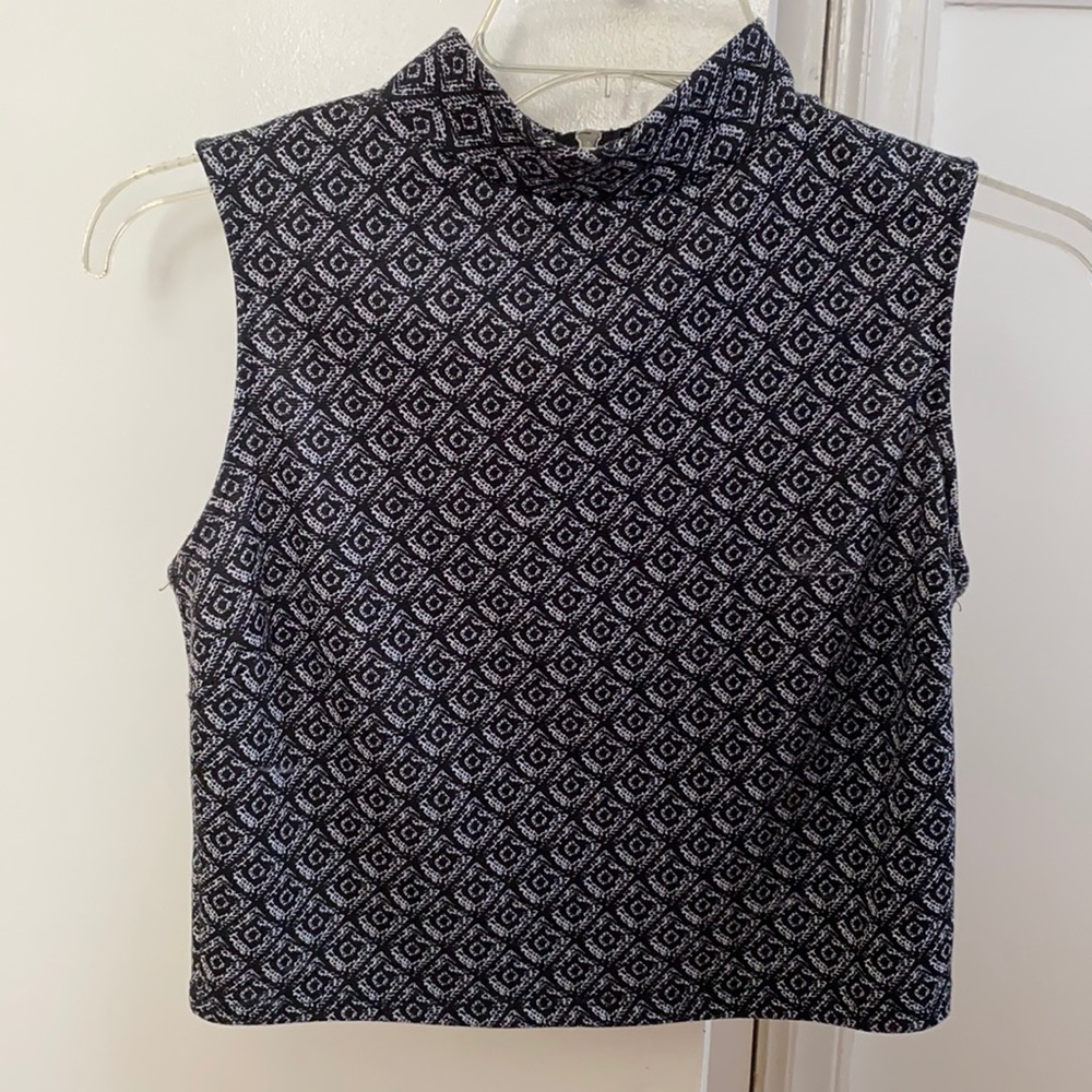 High rise stretch cropped top sleeveless- Love…addy
